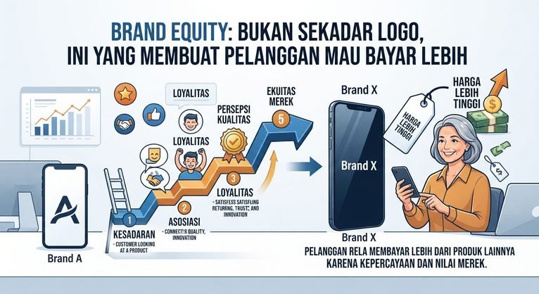 Brand Equity Bukan Sekadar Logo, Ini yang Membuat Pelanggan Mau Bayar Lebih