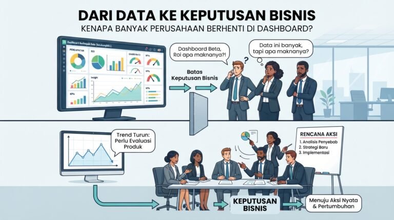 Keputusan bisnis berbasis data dan proses pengambilan keputusan