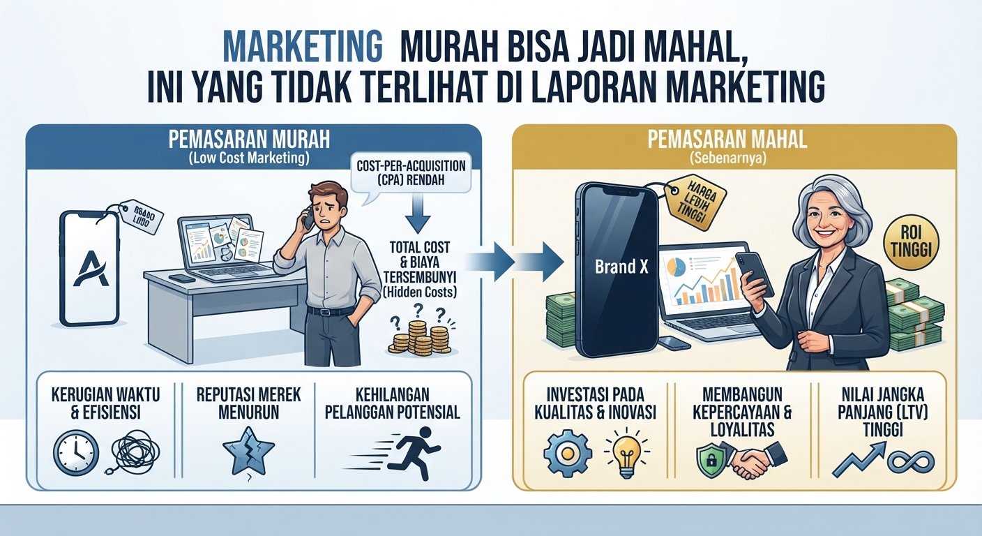 Customer Acquisition Cost: Saat Marketing Murah Menjadi Mahal