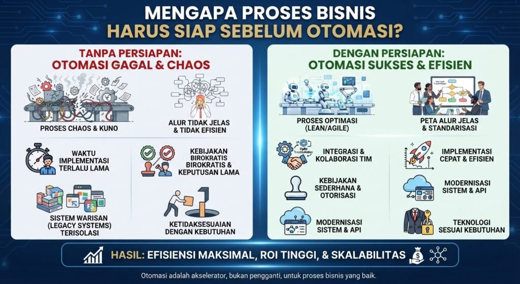 Proses Bisnis Rusak Membuat Otomasi Memperbesar Masalah