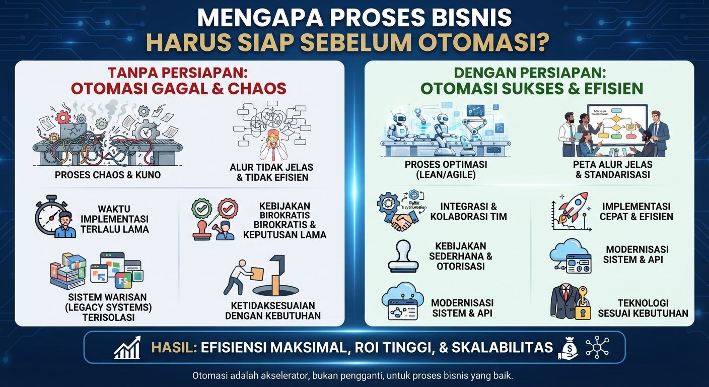 Proses Bisnis Rusak Membuat Otomasi Memperbesar Masalah