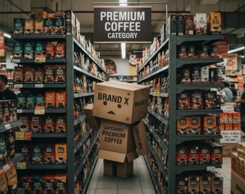 brand terjebak kategori