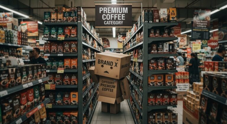 brand terjebak kategori