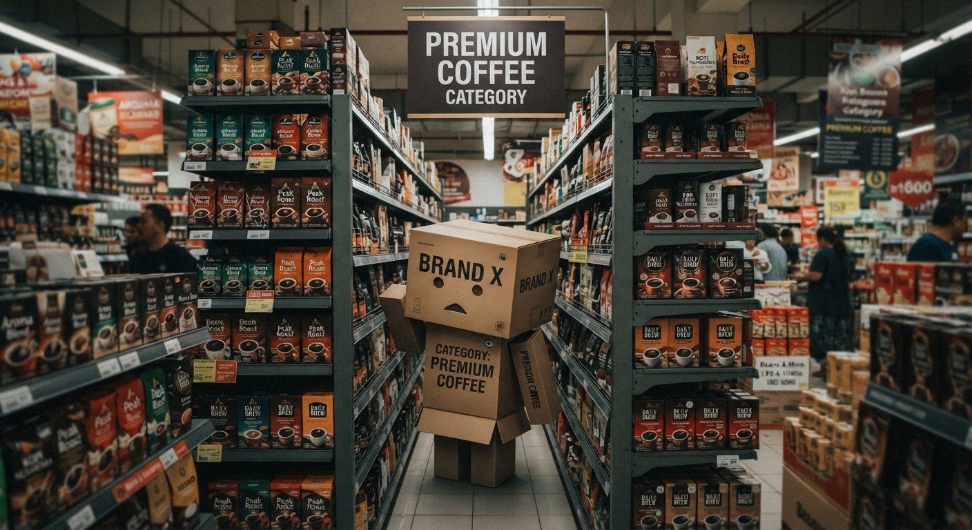 brand terjebak kategori