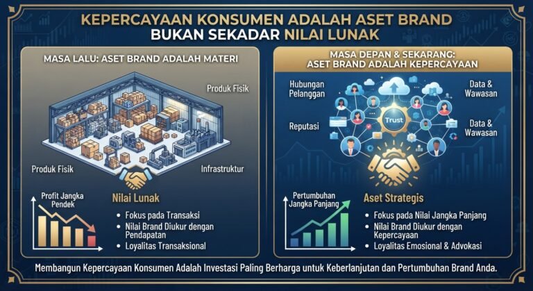 Kepercayaan Konsumen Adalah Aset Brand Bukan Sekadar Nilai Lunak