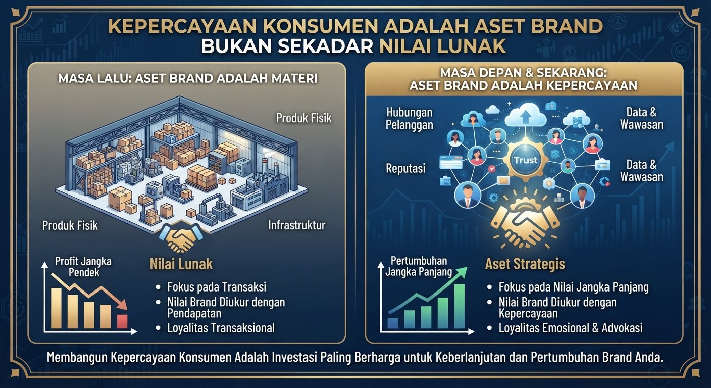 Kepercayaan Konsumen Adalah Aset Brand Bukan Sekadar Nilai Lunak